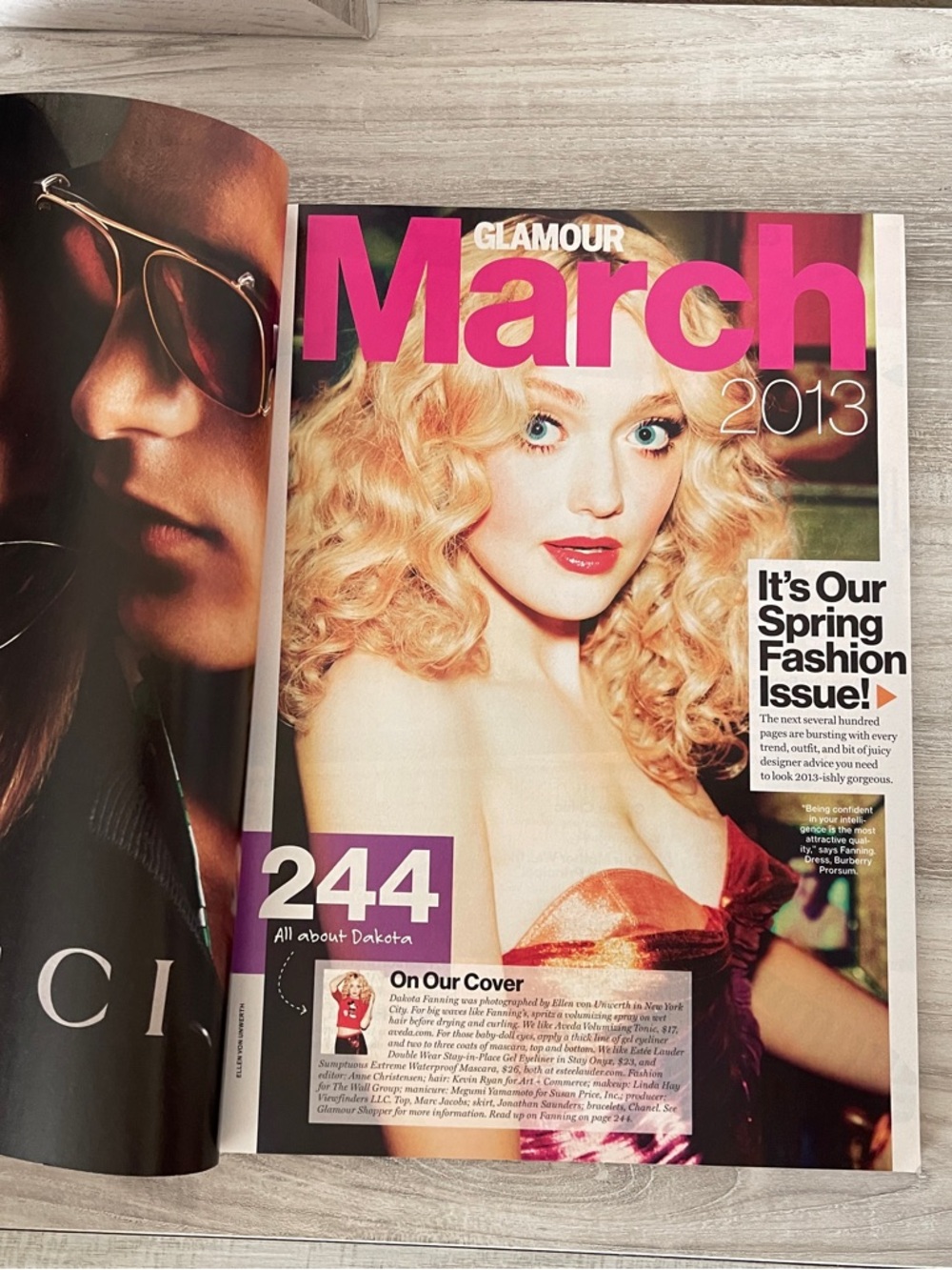 March 2013 Glamour Magazine - Picture 5 of 15